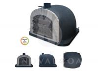 Ref. Borboleta Black with Iron Door and Cork Insulation - Available dimensions 80, 90, 100, 110 and 120